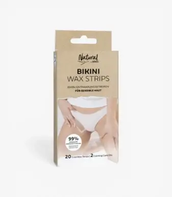 NATURAL Bikini wax strips