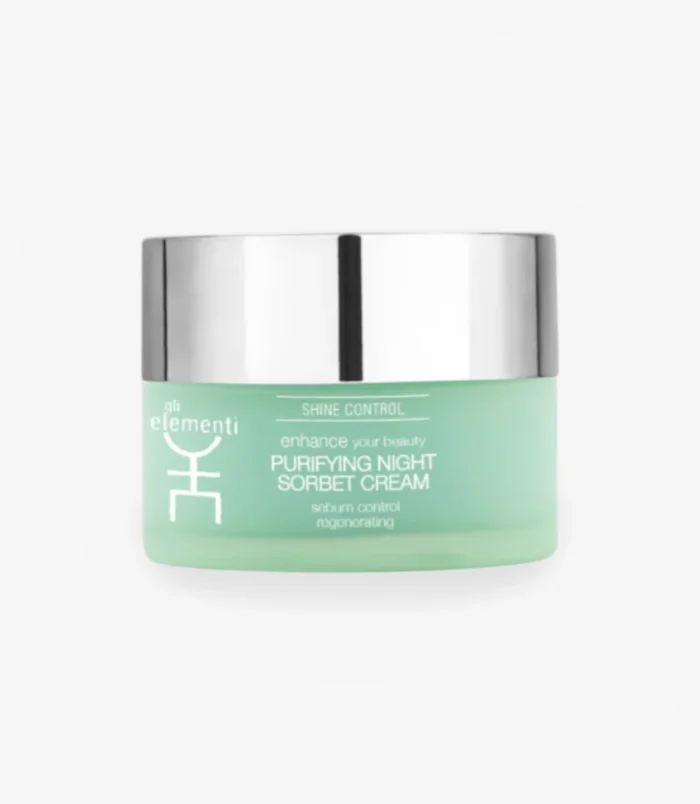 Gli Elementi Purifying night sorbet cream 50 ml
