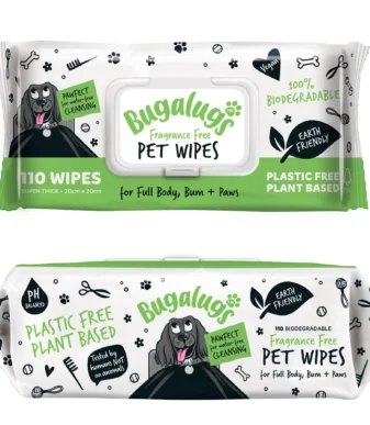 Bio-Degradable Pet Wipes Plastic Free & Plant Based